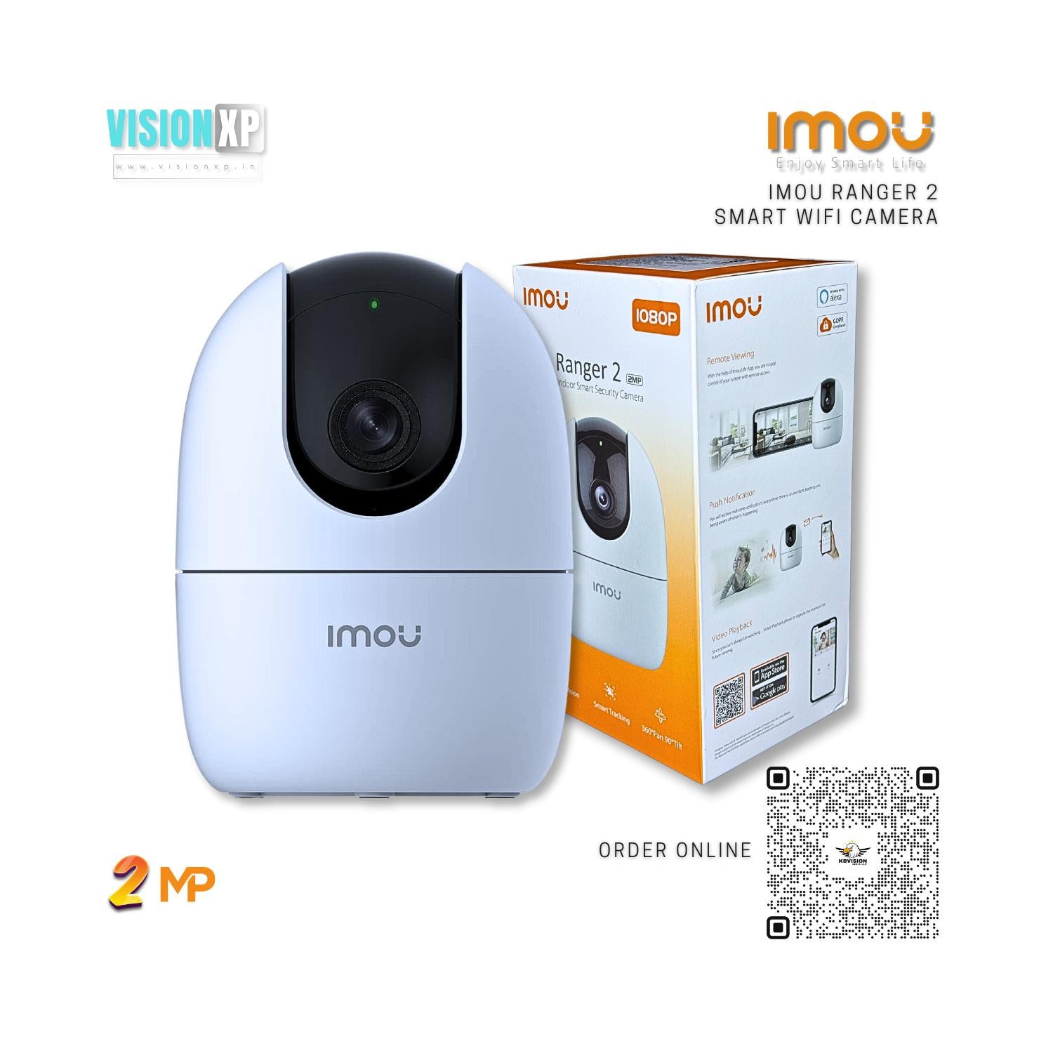 Dahua Imou Ranger 2 Wifi IP Dome Camera Dahua Imou Ranger 2 Wifi IP Dome Camera